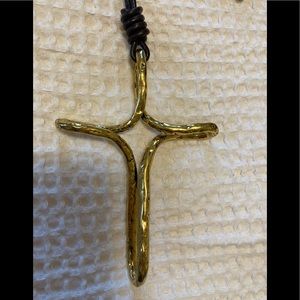 Gold Cross Necklace